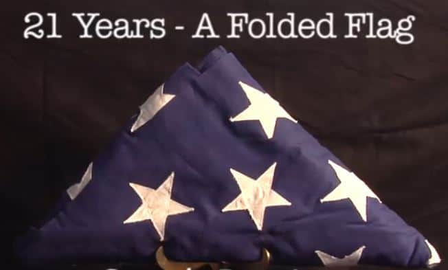 21 Years a Folded Flag – May 29th Preview