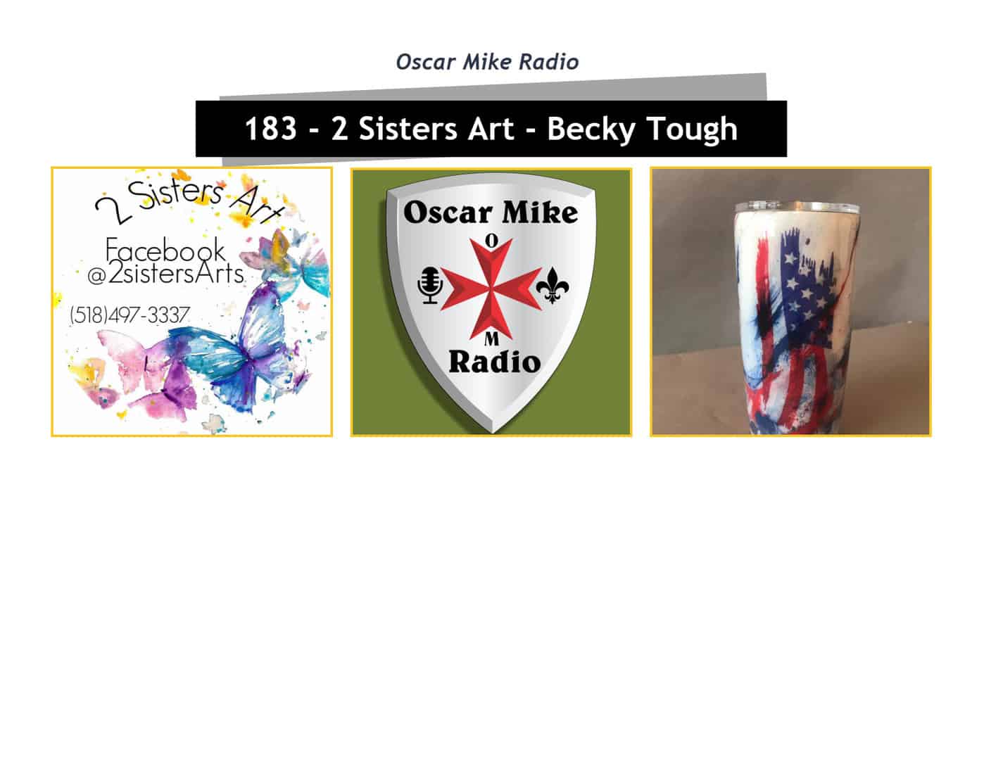 183 – 2 Sisters Art with Becky Tough