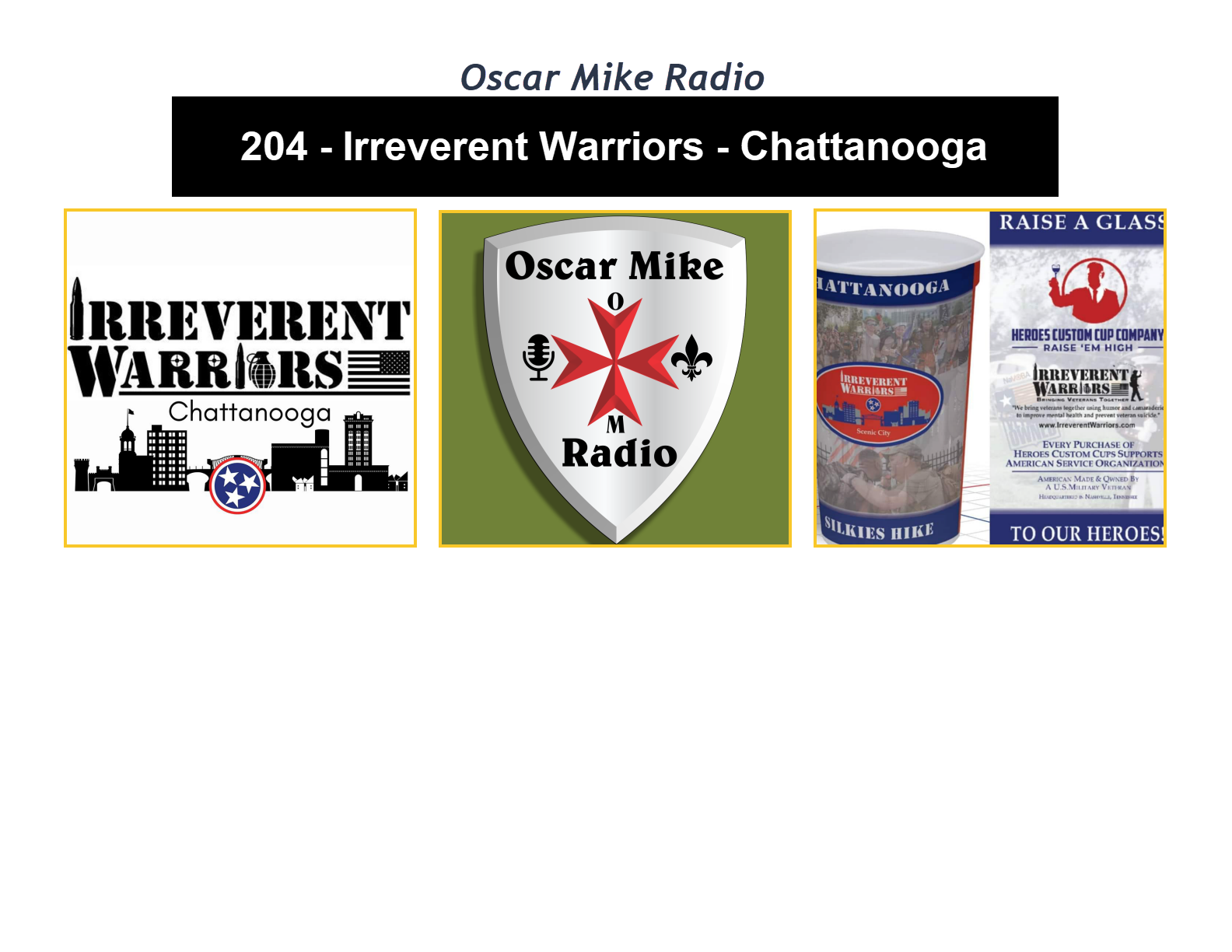 204 – Irreverent Warriors – Chattanooga