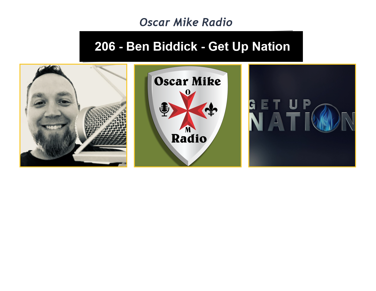 206 – Ben Biddick – Get Up Nation