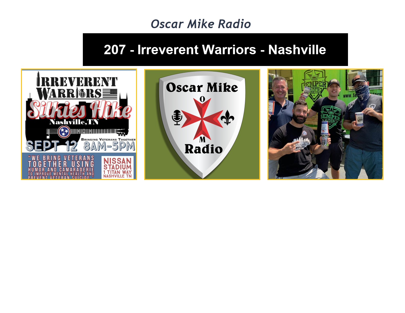 207 – Irreverent Warriors – Nashville