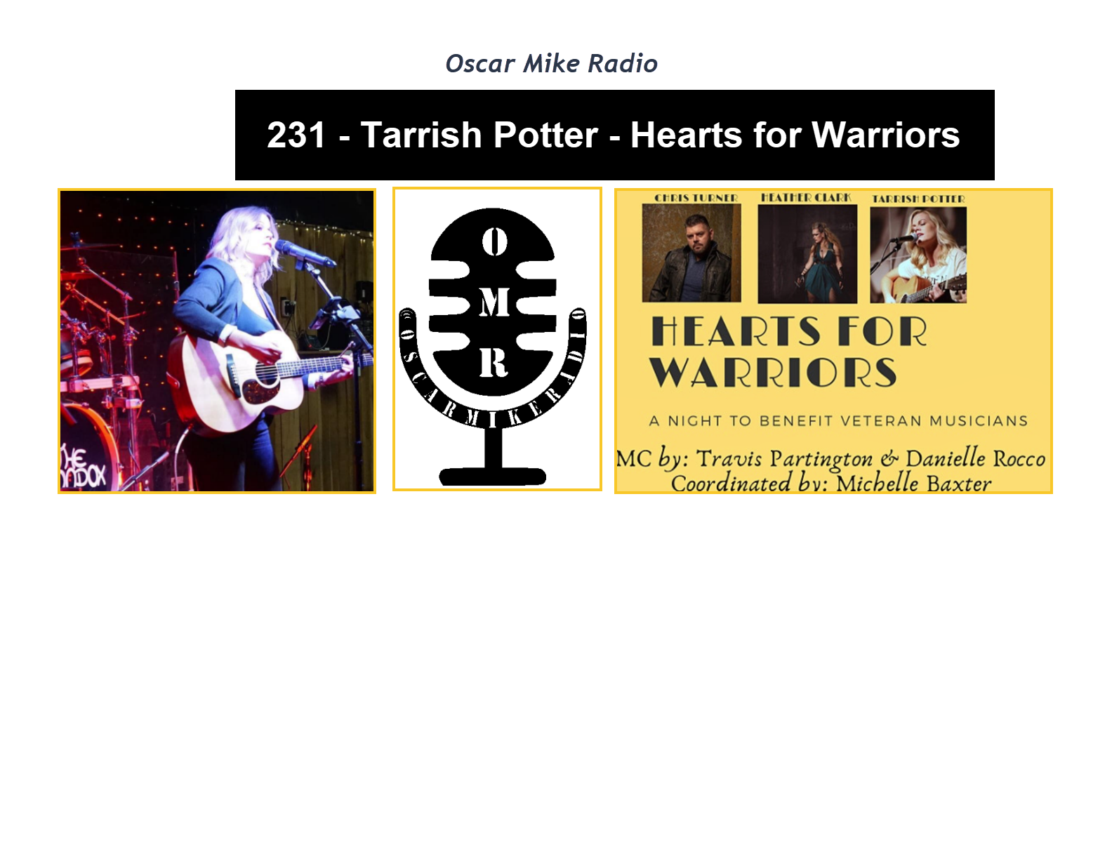 231 – Tarrish Potter – Hearts for Warriors