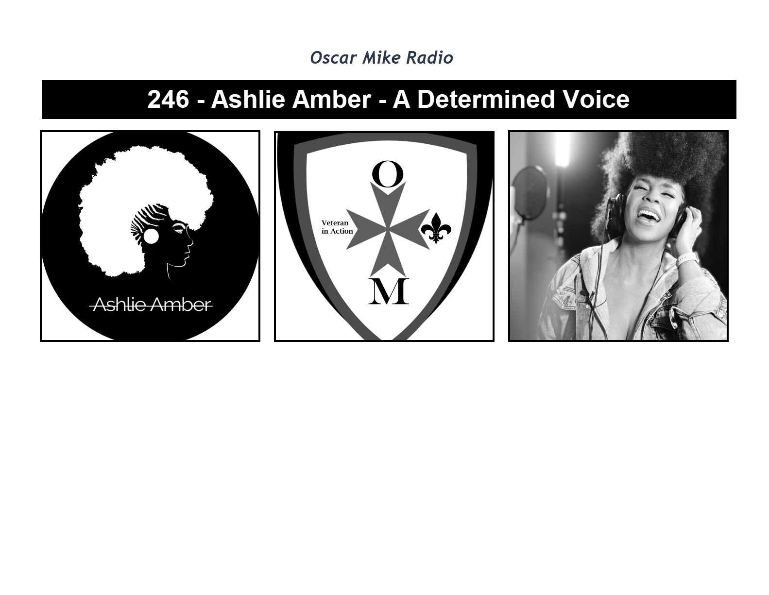 246 – Ashlie Amber – A Determined Voice