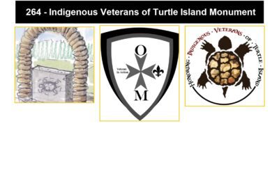 264 – Indigenous Veterans of Turtle Island Monument