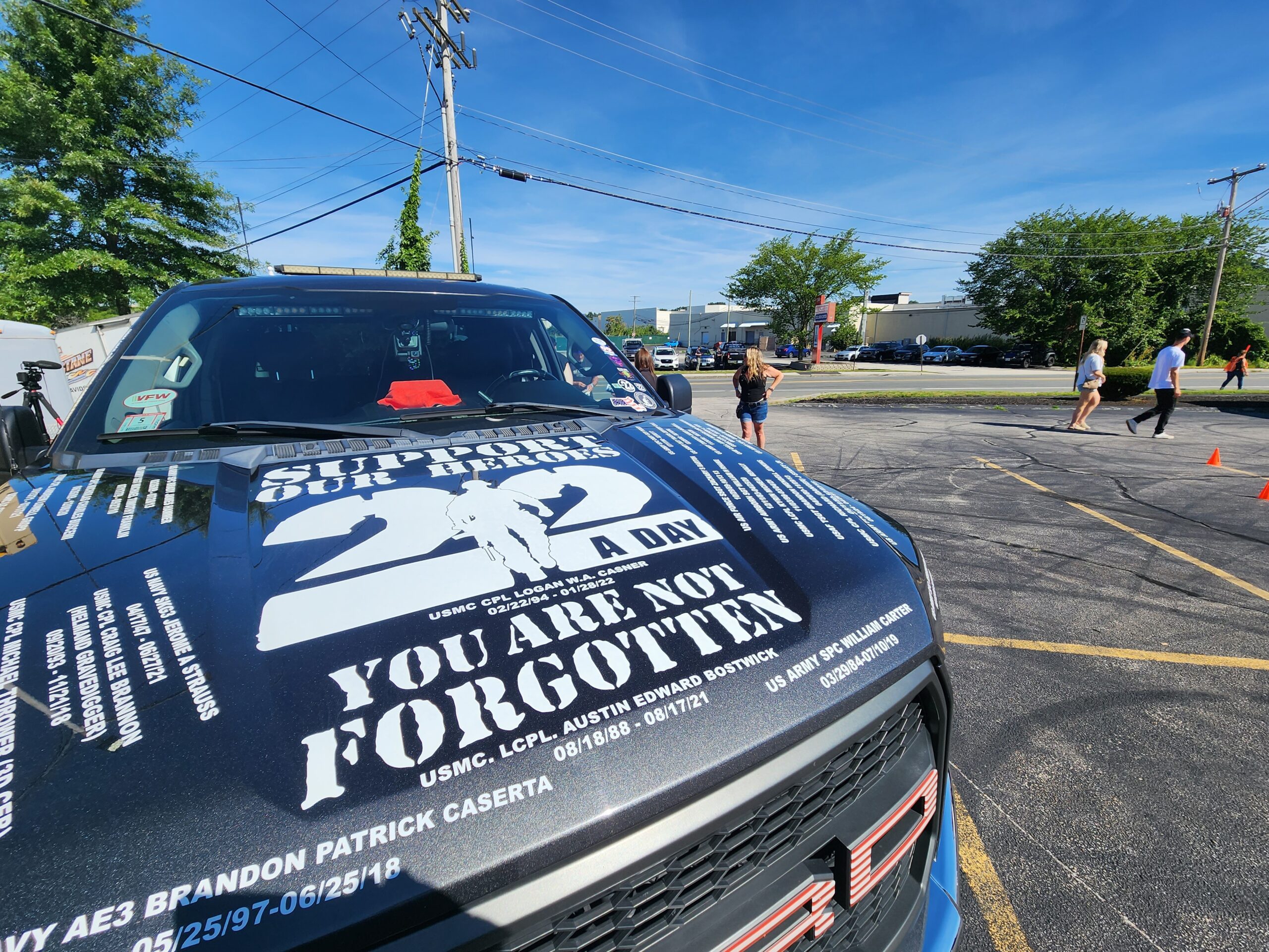 Warrior Brotherhood MC Ride with the Till Valhalla Truck
