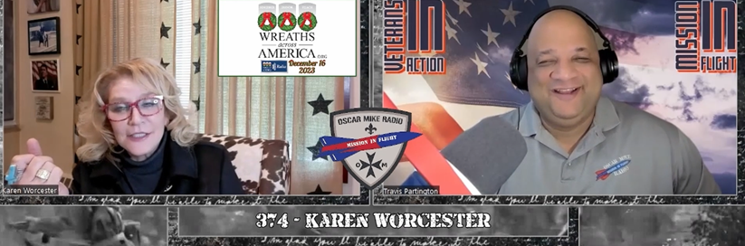 374 – Karen Worcester – Wreaths Across America