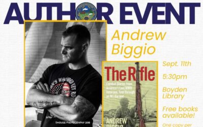 Veterans Book Club – Andy Biggio – The Rifle 2