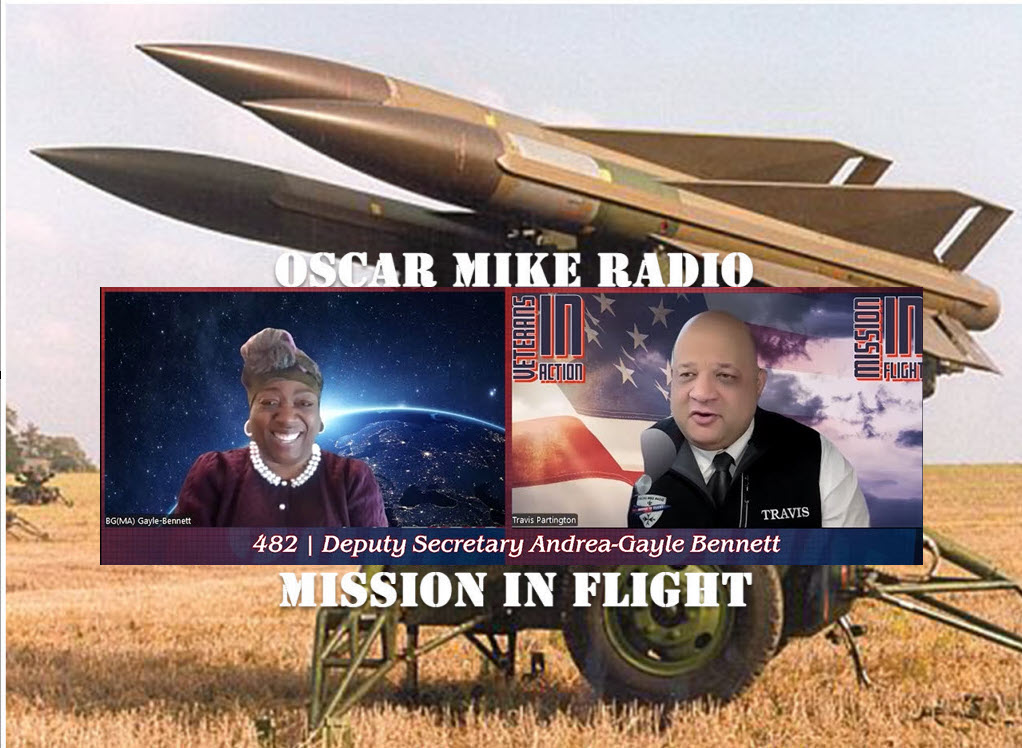 Oscar Mike Radio – 482 – Deputy Secretary Andrea Gayle-Bennett